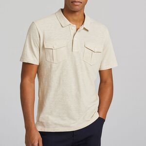 Eddie Bauer Double Pocket Soft Cotton Polo Shirt XXL